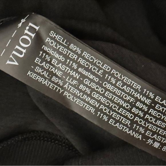 Vuori Black Heather Halo Modern Pullover Hoodie Women’s Size Large - Picture 5 of 10